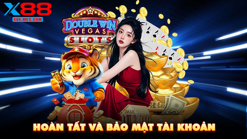 Hoàn tất và bảo mật tài khoản